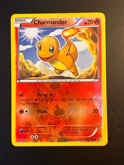CHARMANDER 18/149 BOUNDARIES CROSSED POKEMON REVERSE HOLO NM - Image 1