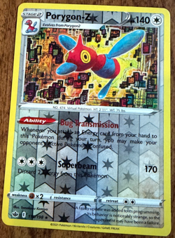 Porygon-Z 113/198 Rare Holo - Chilling Reign - Pokemon TCG - NM - Image 1