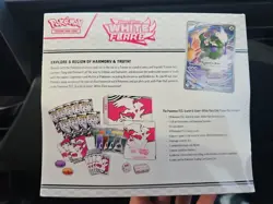 Pokemon TCG - Scarlet & Violet White Flare ETB - Brand New & Factory Sealed - Image 3