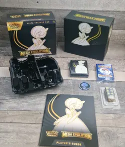 Pokemon Mega Evolutions ETB Gardevoir Empty Box & Accessories - Image 1