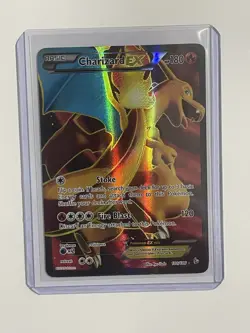 Charizard EX - 100/106 - XY Flashfire - Full Art Holo - Pokemon Card - NM - Image 1
