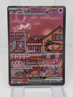 Mew ex SVP 053 Pokemon TCG Scarlet Violet 151 Black Star Promo Full Art NM - Image 1