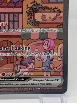Mew ex SVP 053 Pokemon TCG Scarlet Violet 151 Black Star Promo Full Art NM - Image 5