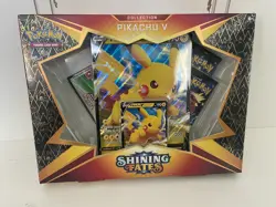 New!! Pokemon Pikachu V Box Shining Fates - Image 1