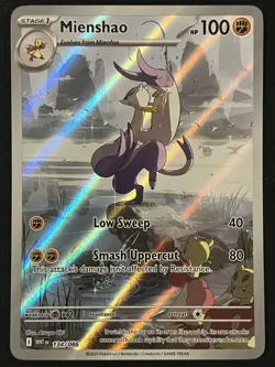 Pokemon TCG Mienshao 134/086 Illustration Rare - White Flare - Pack Fresh ✅ - Image 1