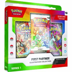 Pokemon First Partner Illustration Collection Series 1 Collectors Edition Box - Image 1