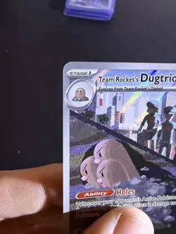 Team Rocket's Dugtrio 239/217 Pokemon Ascended Heroes Holo Ability Rare - Image 4