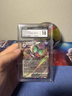 CGC 10 Pokemon Noivern ex Holo Sv: Prismatic Evolutions 091/131 EN - Image 1