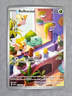 Bulbasaur 143/142 Pokemon Steller Crown Scarlet & Violet - Image 1