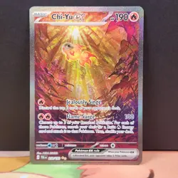 Chi-Yu ex 259/193 Special Illustration Rare Paldea Evolved Pokemon TCG - Image 1