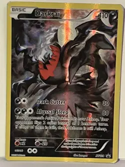 Darkrai XY114 Black Star Promo HP/DMG Pokemon Fast Shipping - Image 1