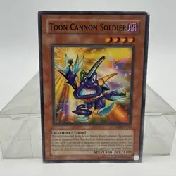 1x (HP) Toon Cannon Soldier - DB2-EN118 - Common - Unlimited Edition YuGiOh - Image 1