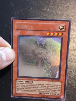 Yu-Gi-Oh! GHOST RARE CARD HONEST LODT-EN001 ORGINAL 1996 COPYRIGHT NM/VLP - Image 4