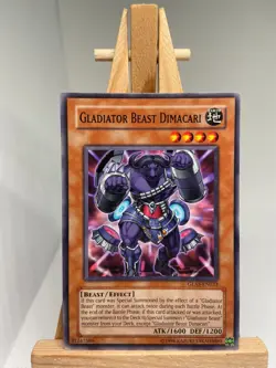 Gladiator Beast Dimacari - GLAS-EN023 - NM - YuGiOh - Image 1