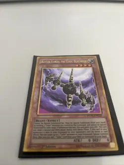 Yugioh MVP1-ENG35 Buster Gundil The Cubic Behemoth 1st Edition Gold Rare Effect - Image 2