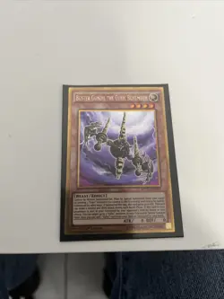 Yugioh MVP1-ENG35 Buster Gundil The Cubic Behemoth 1st Edition Gold Rare Effect - Image 3