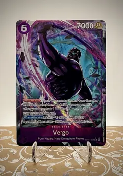 OP14-061 R⭐ Vergo (Alt Art) The Azure Sea's Seven One Piece - English - Image 1