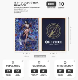 TAG 10 - Boa Hancock OP07-051 SP [One Piece - Emperors in the New World] JPN - Image 3