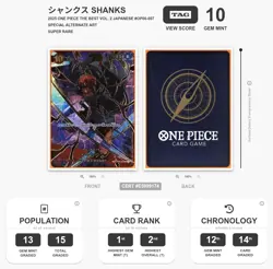 TAG 10 - Shanks OP06-007 SP [One Piece - The Best Vol 2] Japanese - Image 3