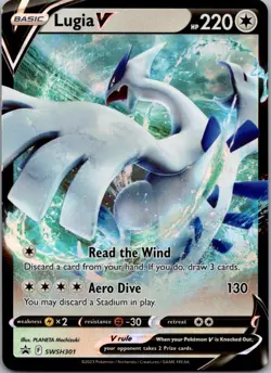 Lugia V Promo SWSH: Sword & Shield Promo Cards SWSH301 MP - Image 1