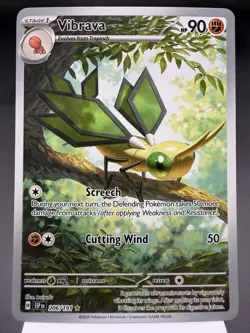 Vibrava 206/191 - Illustration Rare - Surging Sparks Pokemon Card MINT - Image 1