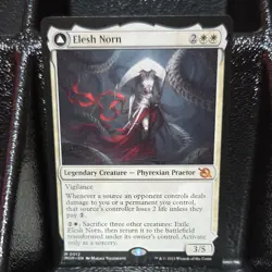 Magic: The Gathering March of the Machine Elesh Norn & Argent Etchings Cards - Image 1