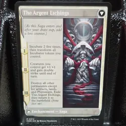Magic: The Gathering March of the Machine Elesh Norn & Argent Etchings Cards - Image 2