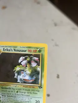 Erika's Venusaur Holo Rare Gym Challenge 4/132 Pokemon Card - Image 3