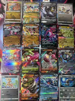 Pokemon 16 Card Lot nm V Max Mega SR Amazing Ex HOLO Rare Hits Only R47 - Image 1