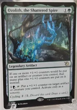 Ozolith, The Shattered Spire MTG March of the Machines MOM #198 NM English - Image 2