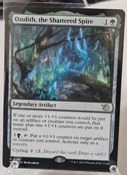 Ozolith, The Shattered Spire MTG March of the Machines MOM #198 NM English - Image 3