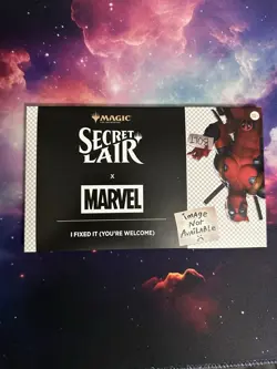 Secret Lair x marvel I Fixed It (your Welcome) Non Foil deadpool SLD - Image 1