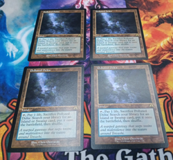 4x MTG Polluted Delta Modern horizons 3 Retro Frame MTG - Image 1