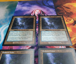 4x MTG Polluted Delta Modern horizons 3 Retro Frame MTG - Image 2