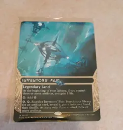 Inventors' Fair (0021) (Borderless) Edge of Eternities: Stellar Sights MTG MINT - Image 1