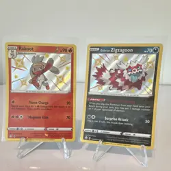 17 Card Shiny Lot Pokemon TCG Shining Fates Vault Raboot Rillaboom Dedenne - Image 2