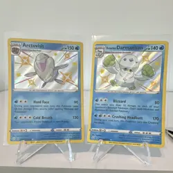 17 Card Shiny Lot Pokemon TCG Shining Fates Vault Raboot Rillaboom Dedenne - Image 5