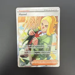 Pokemon Hassel 205/167 S&V Twilight Masquerade Full Art Trainer - Image 1