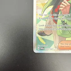 Pokemon Hassel 205/167 S&V Twilight Masquerade Full Art Trainer - Image 4