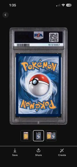 2025 Pokemon EN Mega Charizard X ex Hyper Rare 130/094 PSA 9 - Image 2