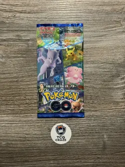 Pokemon GO Japanese Booster Pack Sealed New - Image 1
