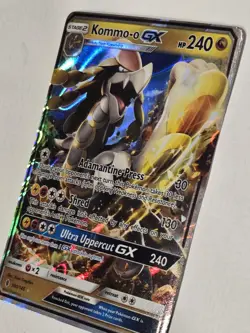 Kommo-o GX 100/145 NM SM Guardians Rising Ultra Rare Pokemon Full Art - Image 4