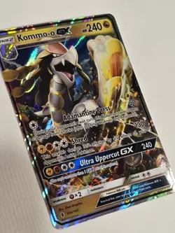 Kommo-o GX 100/145 NM SM Guardians Rising Ultra Rare Pokemon Full Art - Image 5