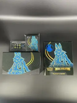 Pokemon Mega Evolution Elite Trainer Box Set Opened Beginner Level Gift - Image 1