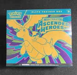 Pokemon TCG: Ascended Heroes Elite Trainer Box ETB New Factory Sealed - Image 1