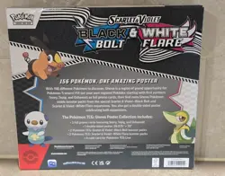 Pokemon TCG: Black Bolt & White Flare- Unova Poster Collection Box NEW/SEALED - Image 2