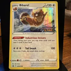 Pokemon TCG - SWSH Black Star Promo - Bibarel SWSH188 - NM Brilliant Stars - Image 1