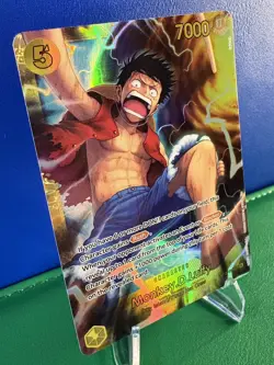 Monkey D. Luffy SEC (OP15-119) - One Piece Adventure on Kami’s Island - NM - Image 2