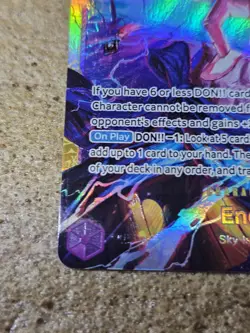 Enel SEC OP15-118 - One Piece TCG English Card Adventure on Kami's Island NM - Image 4