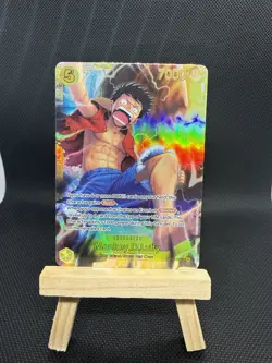 One Piece TCG Monkey D. Luffy OP15-119 SEC Foil English - Image 1